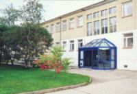 Growscherei Bitterfeld Eingangsportal